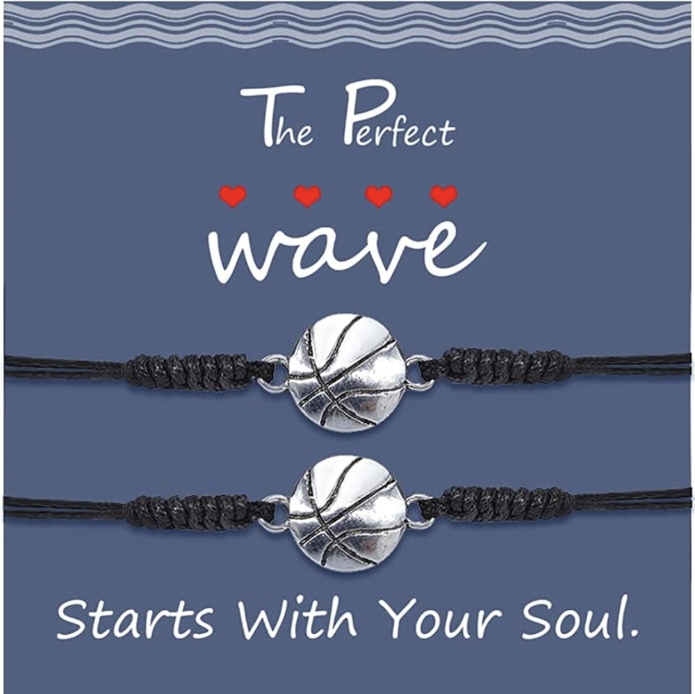 2 pk basketball/ volleyball/ rugby bracelet NWT